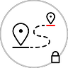 en track trace locked icon db cargo